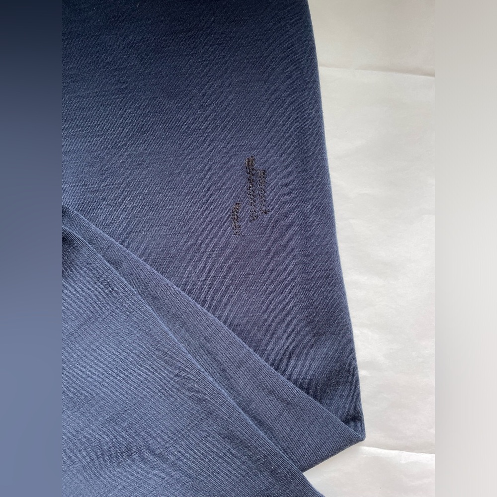 Smart Wool Navy Leggings / Base Layer Size Medium - Picture 9 of 11